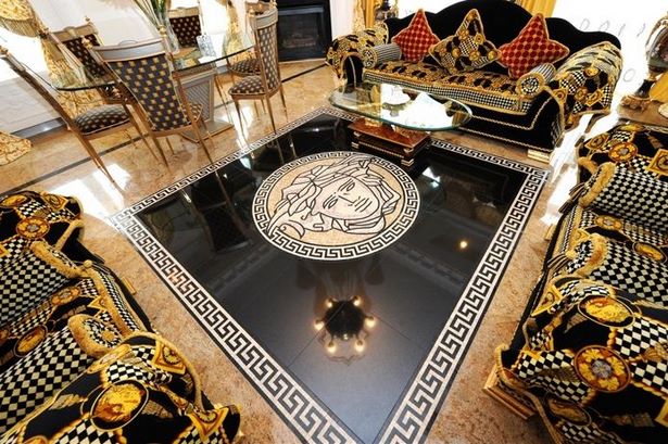 Versace wohnzimmer