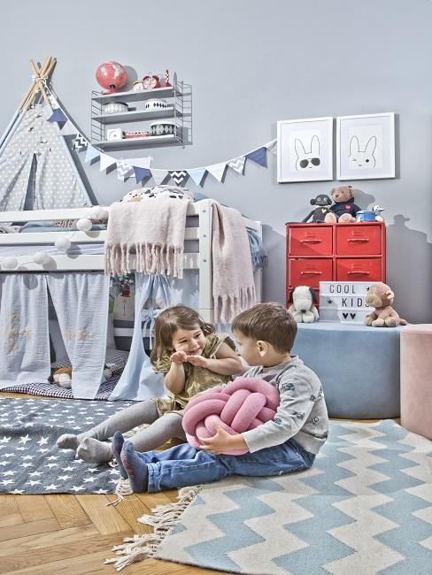 Wandfarbe blau kinderzimmer