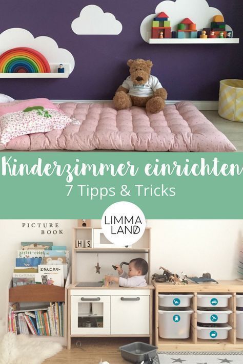 Wie richte ich ein kinderzimmer ein