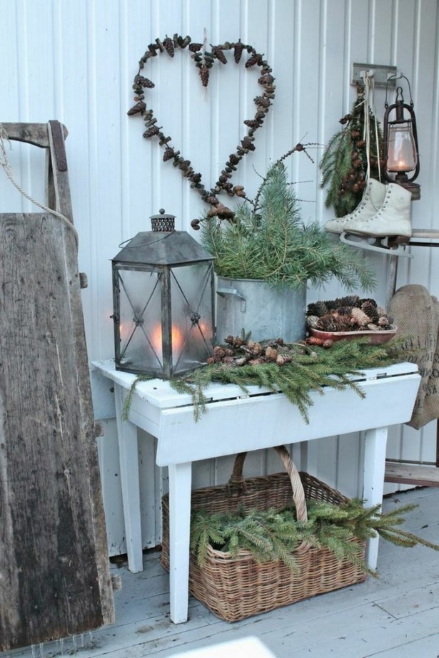 Balkon im winter gestalten