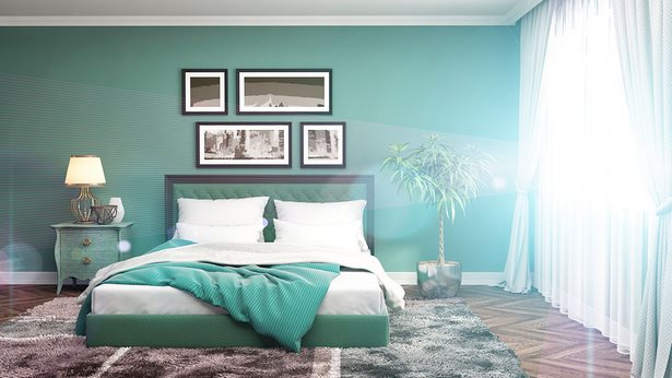 Die richtige farbe fürs schlafzimmer