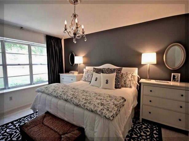Weiß grau schlafzimmer