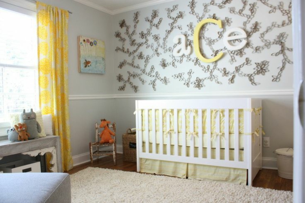 Babyzimmer deko wand