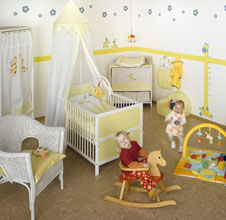 Kinderzimmergestaltung wände