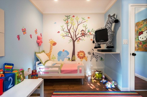 Kinderzimmergestaltung wände