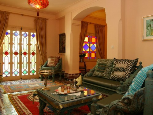 Orientalische einrichtung wohnzimmer
