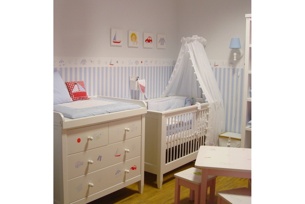 Wandgestaltung babyzimmer junge