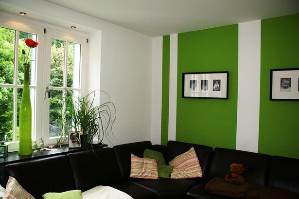 Farbgestaltung wand wohnzimmer