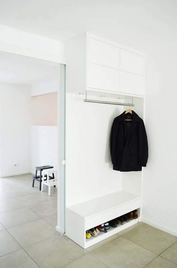 Garderobe einrichten