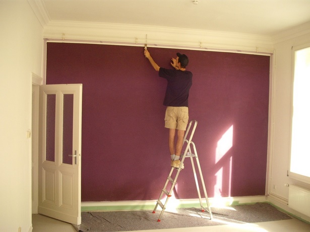 Wohnzimmer wände farbig gestalten