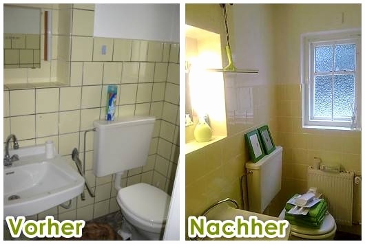 Altes badezimmer aufpeppen