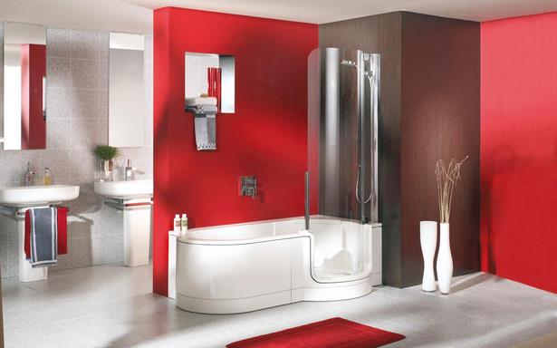 Badezimmer dusche badewanne