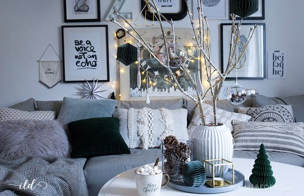 Winterdeko fürs wohnzimmer