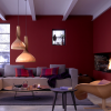Wohnzimmergestaltung mit farben