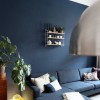 Wohnzimmer blau streichen