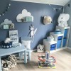 Kinderzimmer deko blau