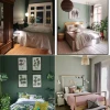 Grüne wandfarbe schlafzimmer