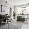 Wohnzimmer grau weiß design
