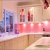 Küche deko rosa