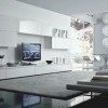 Wohnzimmer weiß modern